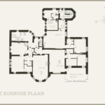02 Teise korruse plaan Villa Doll Lahe Kinnisvara