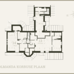 03 Kolmanda korruse plaan Villa Doll Lahe Kinnisvara