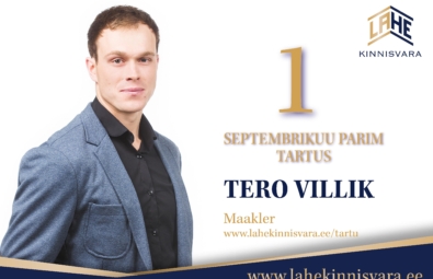 Parimad maaklerid SEPTEMBER-Tero-Tartu-kuu-parim-2020